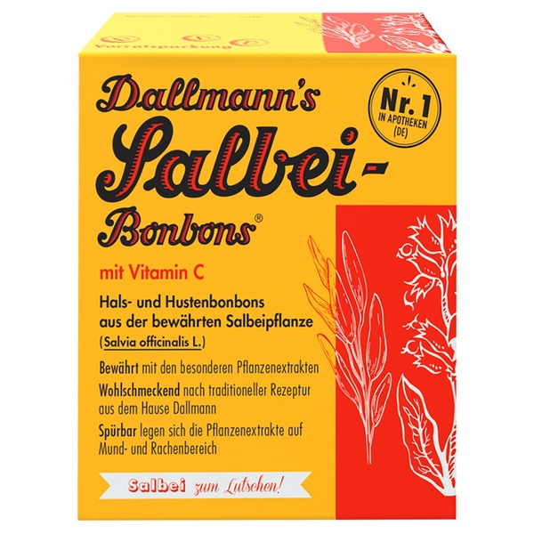 Bild 1 von DALLMANN‘S Salbei-Bonbons 111 g