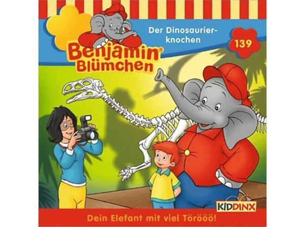 Bild 1 von Benjamin Blümchen - Folge 139: Der Dinosaurierknochen (CD)
