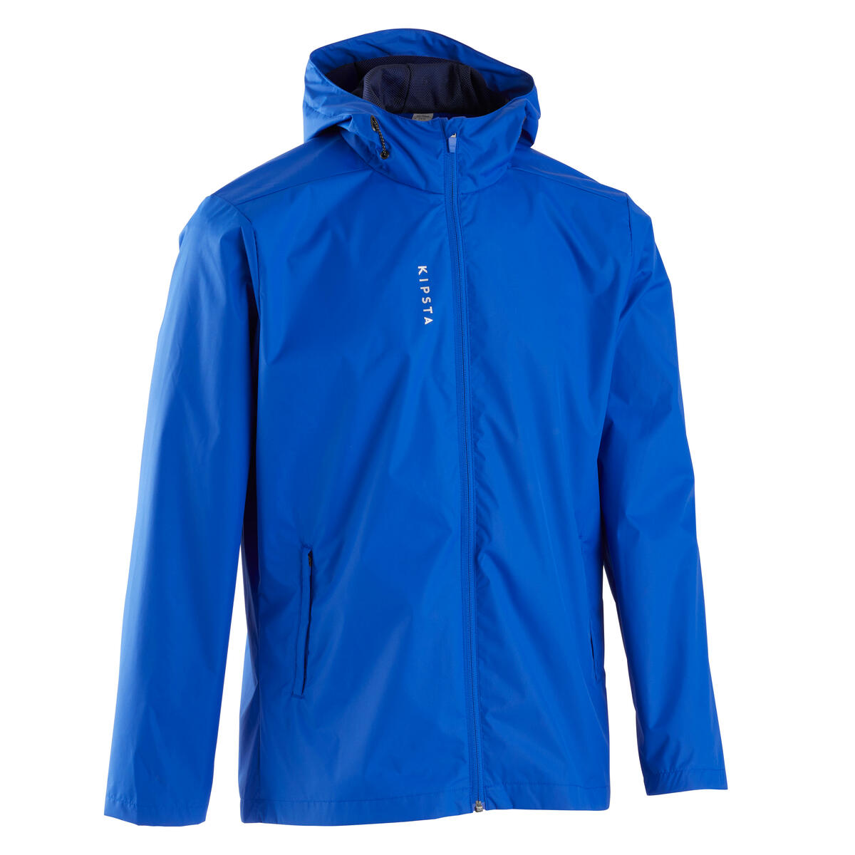 Bild 1 von Damen/Herren Fussball Regenjacke wasserdicht - T100 blau Blau
