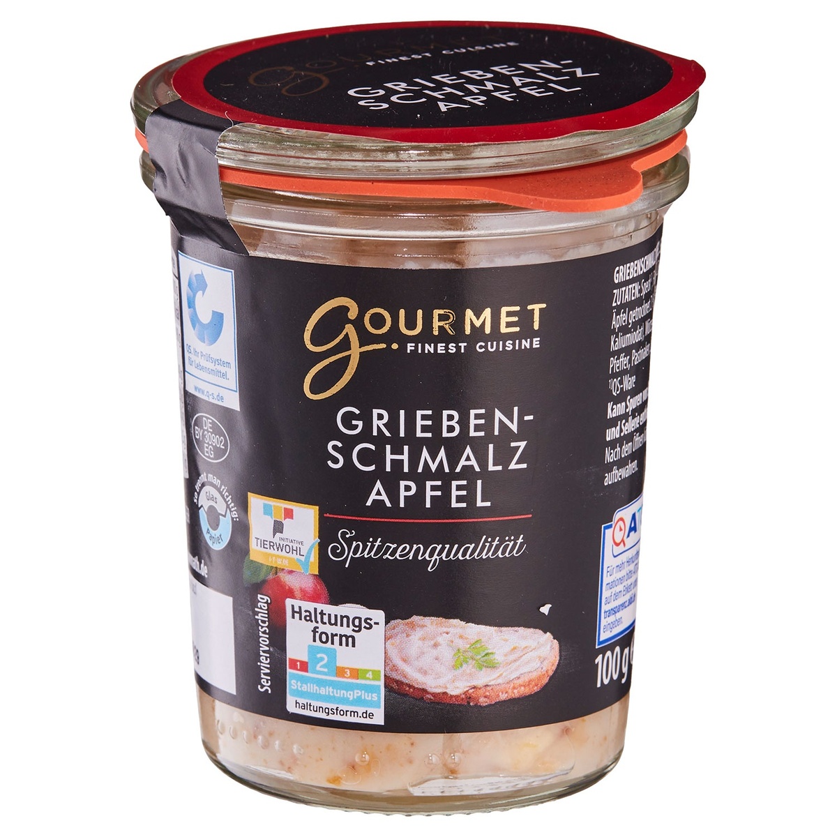 Bild 2 von GOURMET FINEST CUISINE Griebenschmalz 100 g