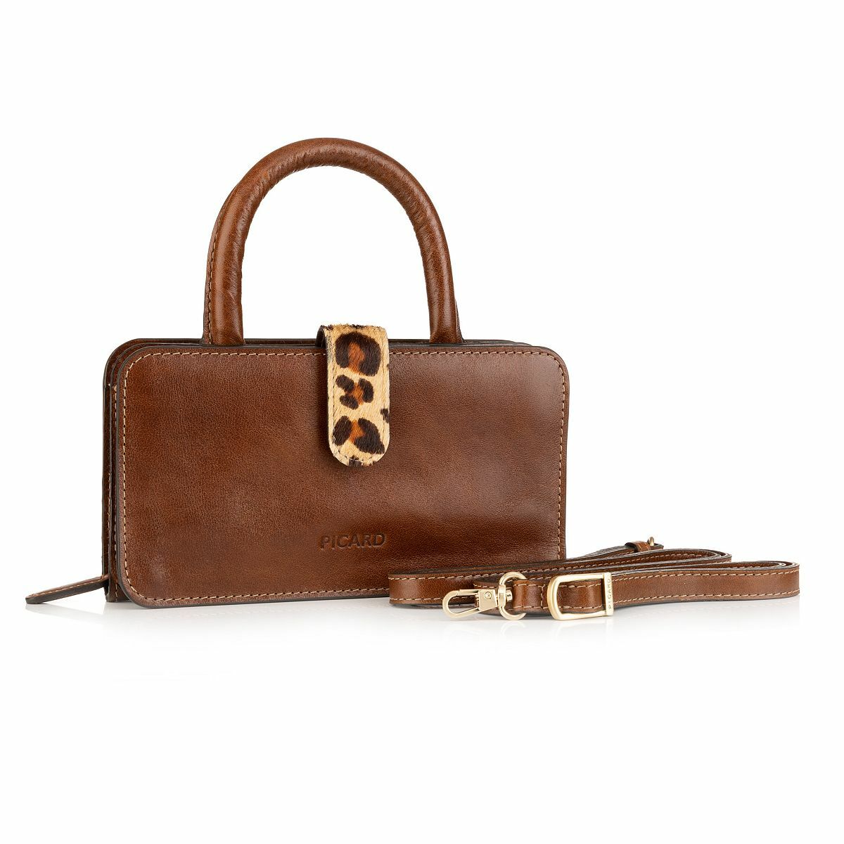 Bild 1 von PICARD® Mini-Handytasche echt Leder Frontfach Kartenfächer