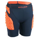 Bild 1 von Kinder Rugby Protector Shorts R500 orange Blau|orange|rot