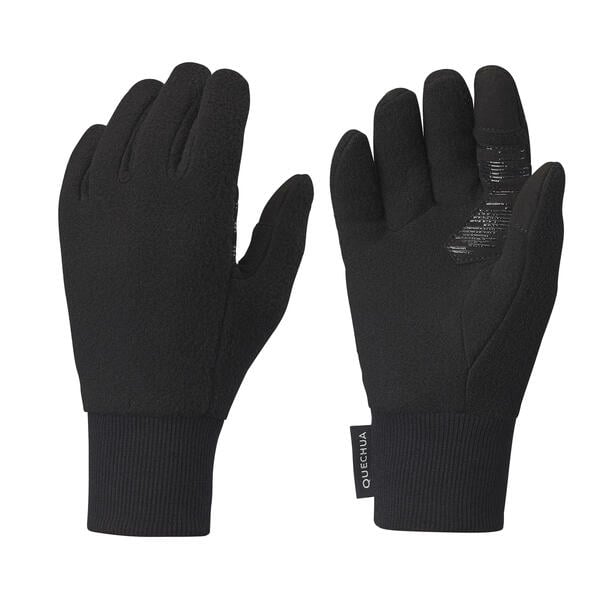 Bild 1 von Handschuhe Kinder 6-14 Jahre Fleece Wandern - SH500 schwarz Schwarz