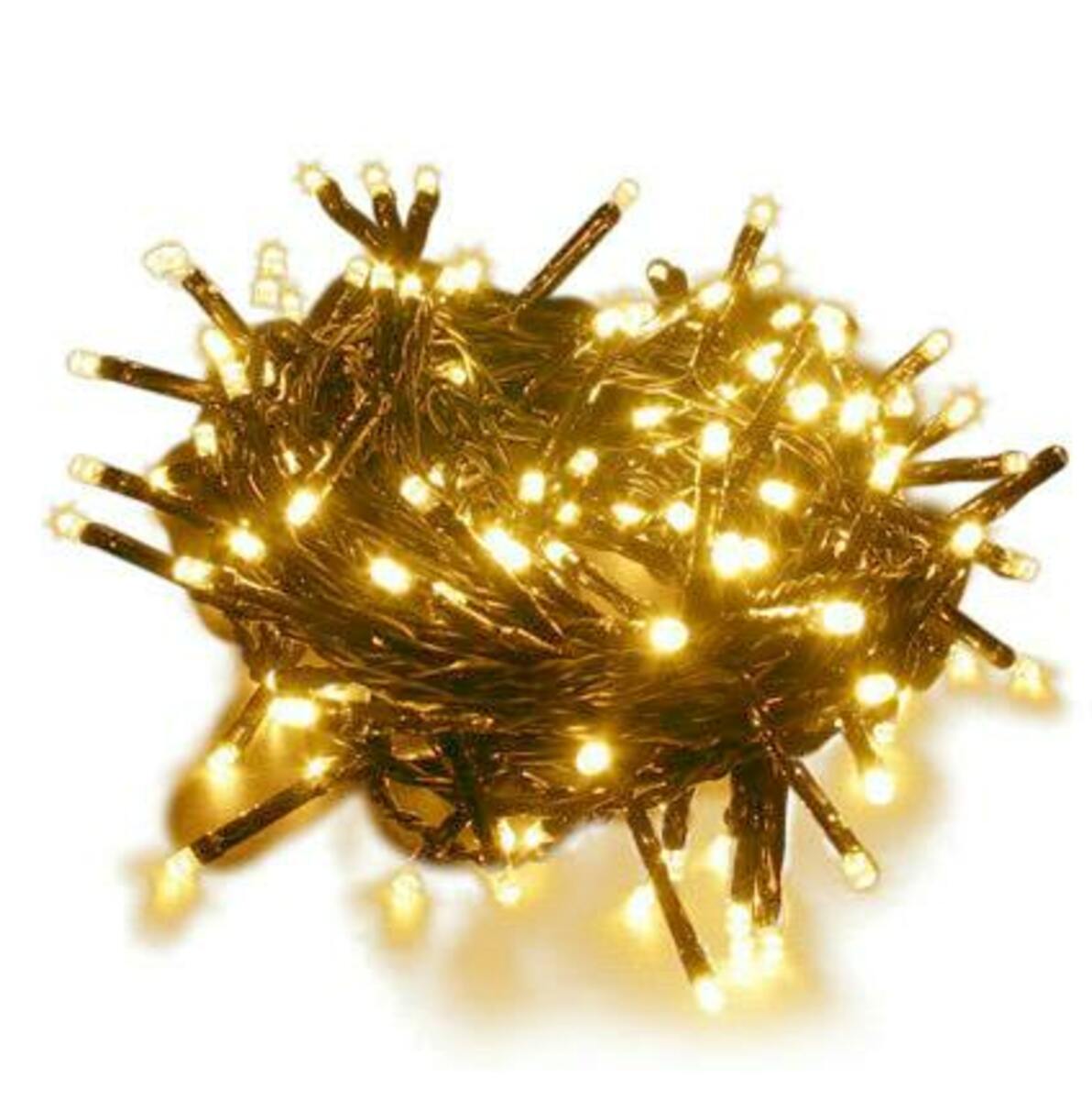 Bild 1 von Tarrington House Standard-Lichterkette, PVC/ Kupferdraht, 20 m, 400 LED, 3.6 W, 8 Programme, Speicherfunktion, warmweiß