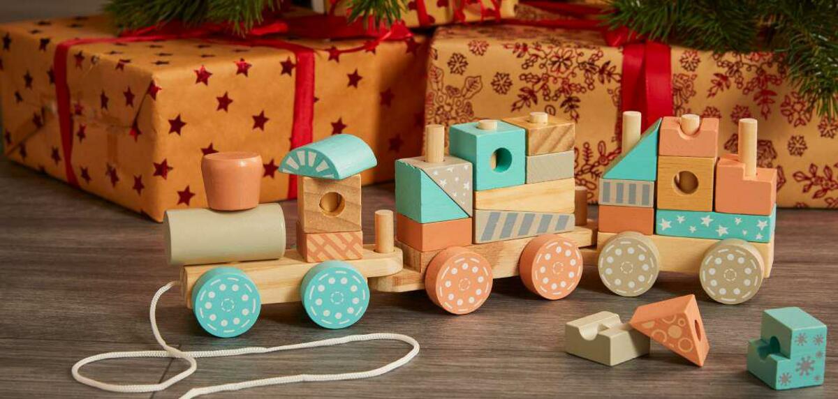 Bild 1 von Holz-Zug Set