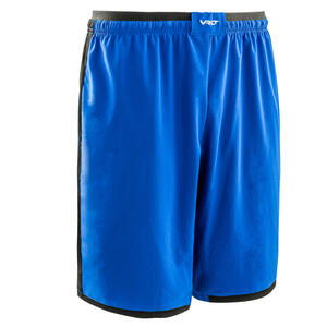 Damen/Herren Fussball Shorts - Viralto II blau/schwarz EINHEITSFARBE