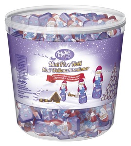 Milka Mini Weihnachtsmänner Alpenmilch Schokolade (1,54 kg)