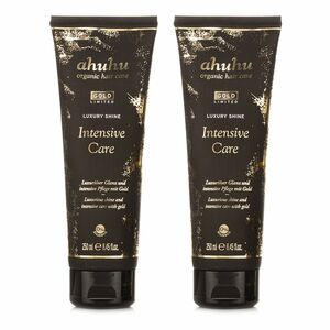 ahuhu organic hair care Gold Limited Luxury Shine Care 2x250ml