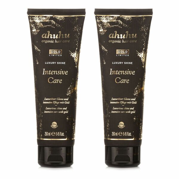 Bild 1 von ahuhu organic hair care Gold Limited Luxury Shine Care 2x250ml