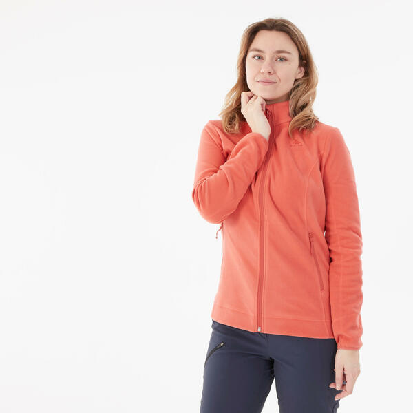 Bild 1 von Fleecejacke Damen Bergwandern - MH120 orange Orange