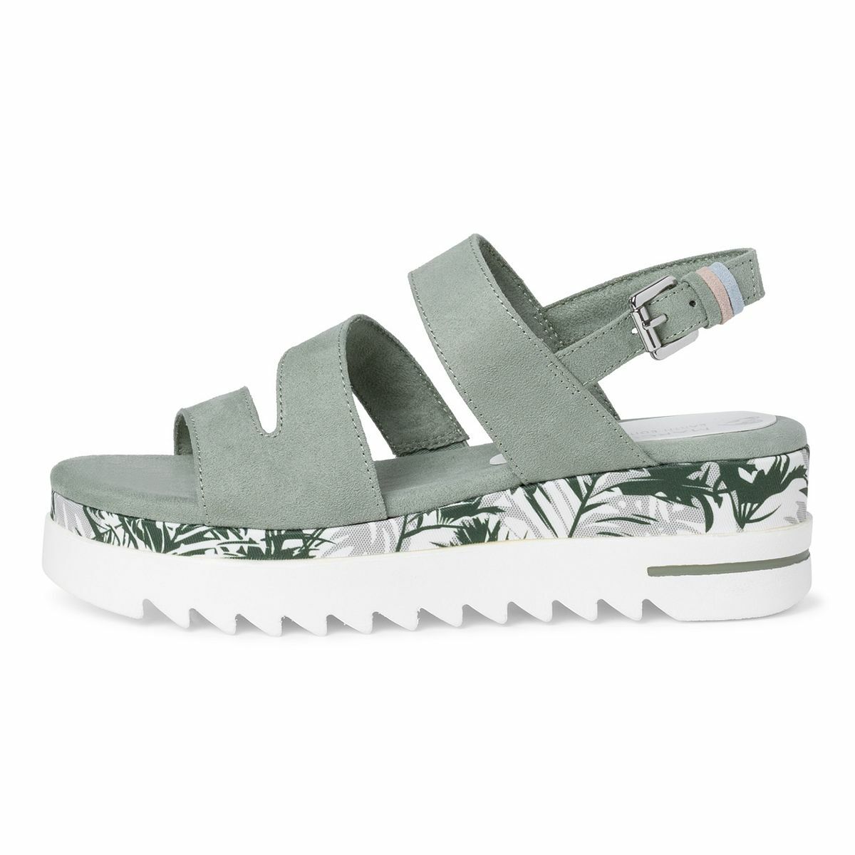 Bild 1 von MARCO TOZZI Wedge Materialmix Keilabsatz florales Design