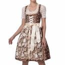 Bild 1 von Dirndlparty Dirndl Damen Midi 60cm Trachtenkleid mit Spitze