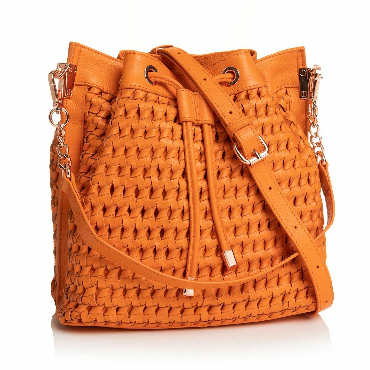 Bild 1 von DAWID by Dawid Tomaszewski Beuteltasche echt Leder Flechtoptik