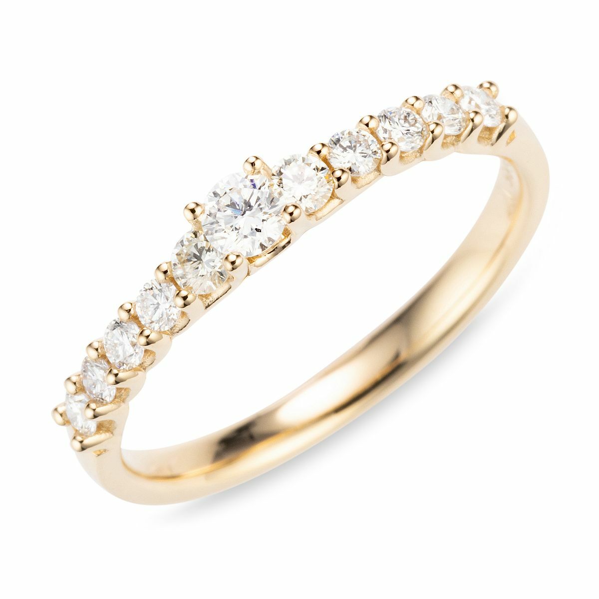 Bild 1 von DIAMOUR Ring 11 Brillanten zus. ca. 0,40ct Gold 585