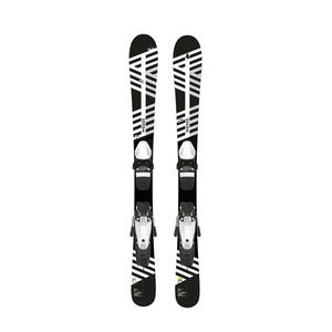 Ski mit Bindung Piste Kinder - Boost 500 Player schwarz/weiss Schwarz|weiß
