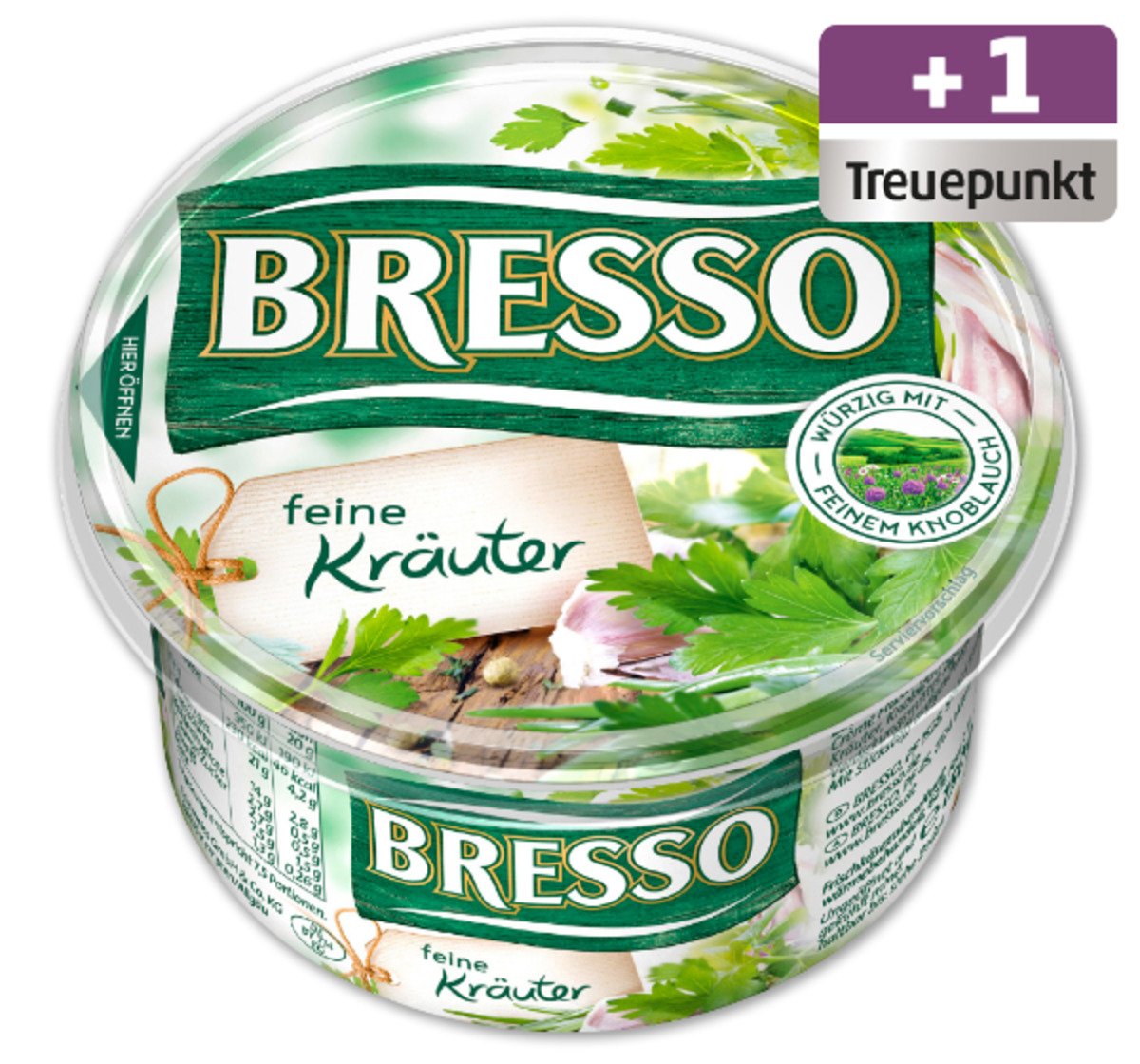 Bild 1 von BRESSO Frischkäse