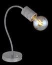 Bild 3 von Globo Lighting - FREDDY - Tischleuchte Metall silber, 1x E27