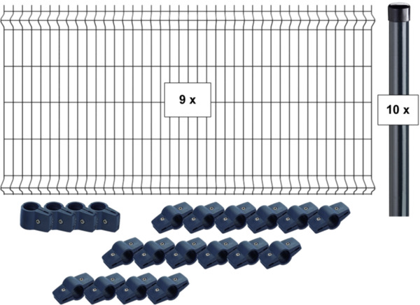 Bild 1 von TETZNER & JENTZSCH - Zaunkomplettset - "STRATTON 7"
