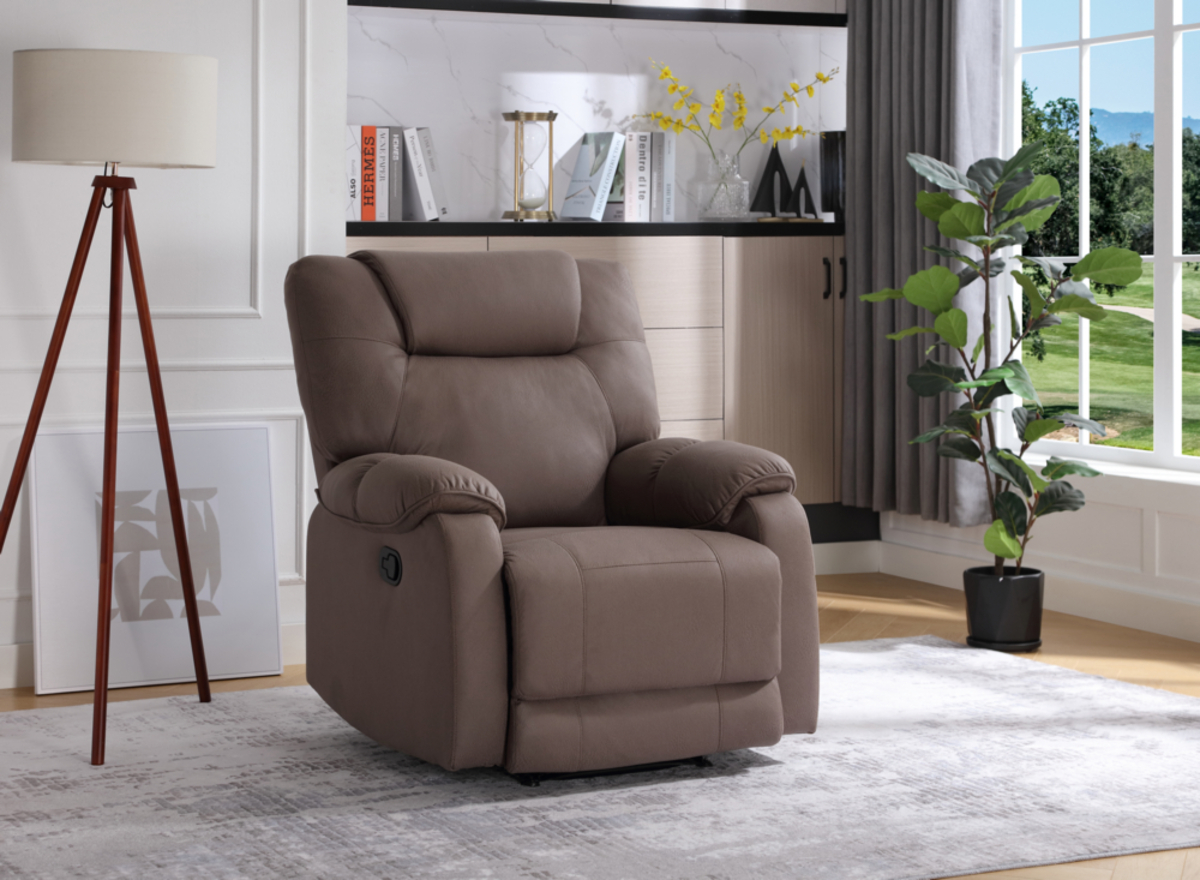 Bild 2 von Happy Home Relaxsessel mit verstellbare Rückenlehnen & Liegefunktion, braun