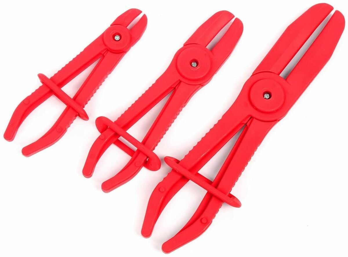 Bild 1 von KRAFT Schlauchabklemmzangen ,Klemmzangen, Schlauchzangen Satz 3tlg.