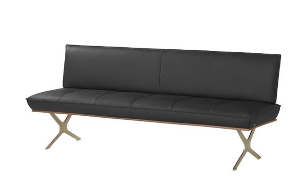 Bild 1 von KOINOR Sitzbank  Leder Dining System 1 schwarz Maße (cm): B: 154 H: 88 T: 66 Bänke