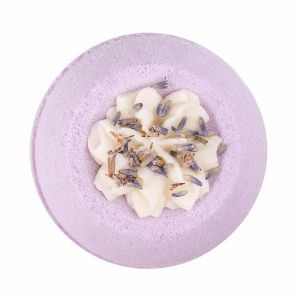 Bild 1 von Handgefertigte Badebombe MY BATH mit Verzierung - Lavendel