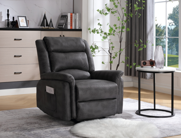 Bild 2 von Happy Home Relaxsessel mit verstellbare Rückenlehnen und Liegefunktion grau