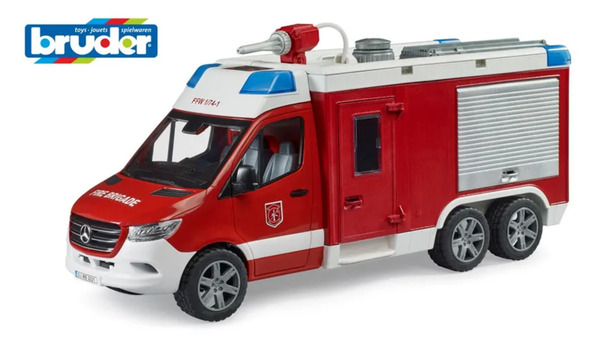 Bild 1 von BRUDER - MB Sprinter Feuerwehrrüstwagen mit Light + Sound Modul