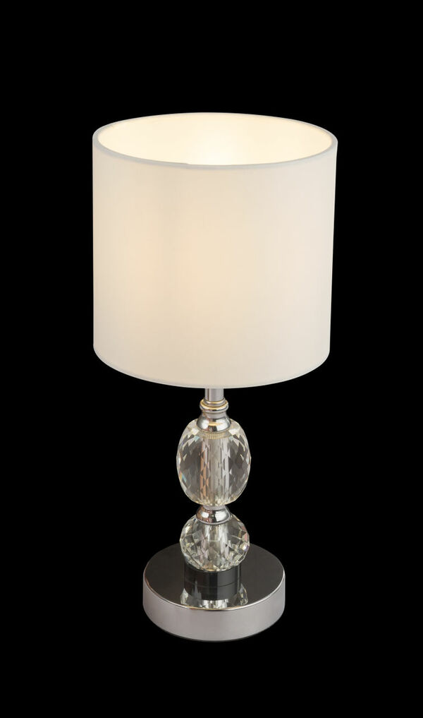 Bild 3 von Globo Lighting - BRONN - Tischleuchte Metall verchromt, 1x E14