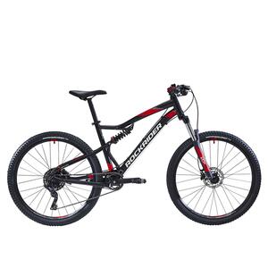 Mountainbike ST 530 S 27,5 Zoll schwarz/rot Schwarz