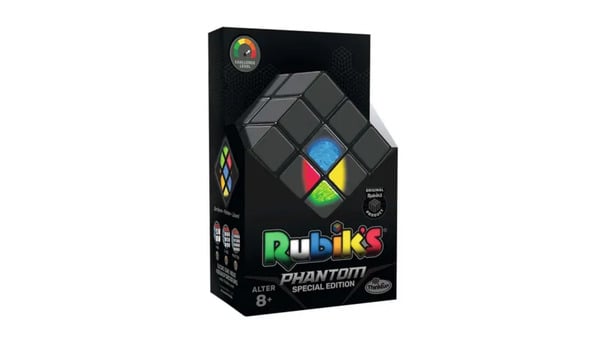 Bild 1 von ThinkFun - Rubik's Phantom, der Zauberwürfel 3x3 von Rubik's im schwarzen Gewand - Das ideale Knobelspiel für Erwachsene und Kinder ab 8 Jahren