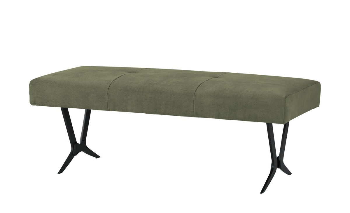 Bild 1 von Woodford Polsterbank  Scadia grün Maße (cm): B: 130 H: 48 T: 56 Bänke