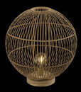 Bild 2 von Globo Lighting - HILDEGARD - Tischleuchte Bambus naturfarben, 1x E27