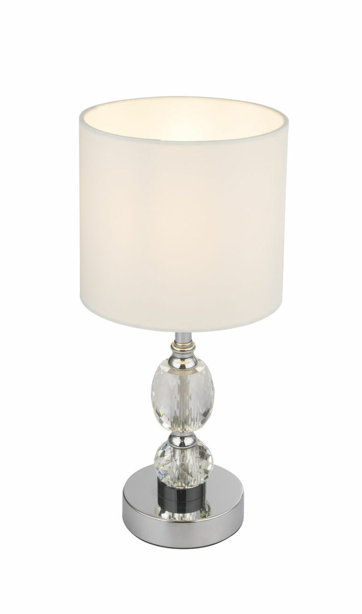 Bild 2 von Globo Lighting - BRONN - Tischleuchte Metall verchromt, 1x E14