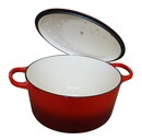 Bild 2 von Casa Royale Gusseisen Topf XXL ca 6,3l - Rot