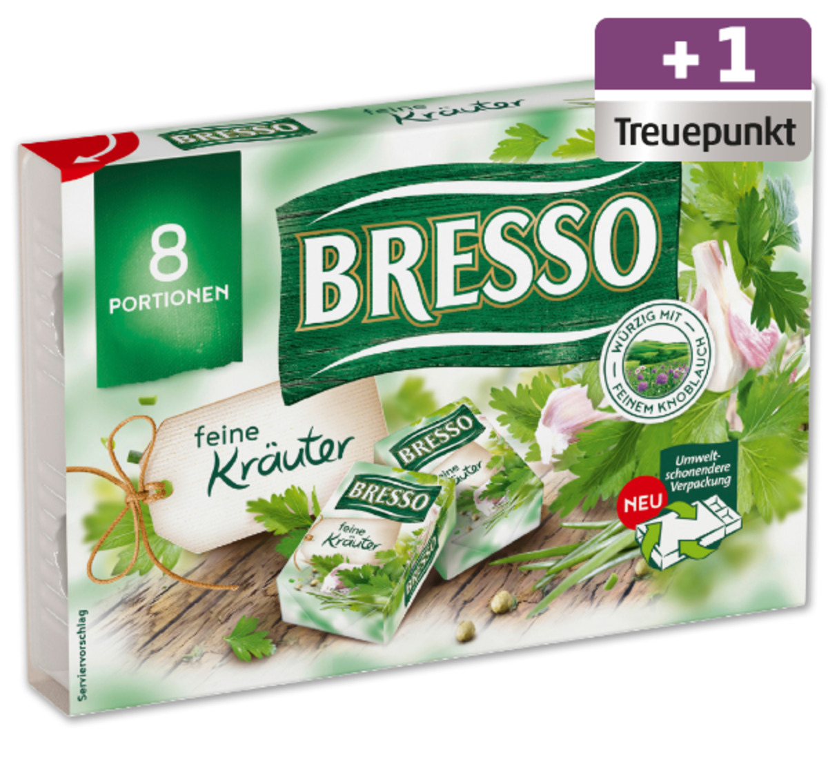 Bild 1 von BRESSO Portionierter Frischkäse*