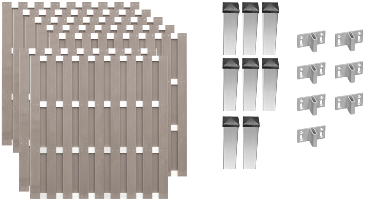 Bild 1 von TETZNER & JENTZSCH - Zaunkomplettset - "JERSEY 5"