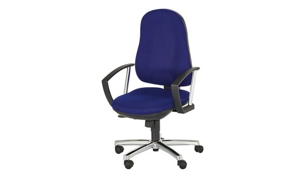 Bild 1 von home worx Bürodrehstuhl  Home Worx Office 200 blau Maße (cm): B: 64 H: 106 T: 64 Stühle