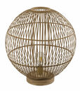 Bild 3 von Globo Lighting - HILDEGARD - Tischleuchte Bambus naturfarben, 1x E27