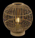 Bild 3 von Globo Lighting - HILDEGARD - Tischleuchte Bambus naturfarben, 1x E27