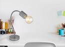 Bild 2 von Globo Lighting - FREDDY - Tischleuchte Metall silber, 1x E27