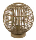 Bild 4 von Globo Lighting - HILDEGARD - Tischleuchte Bambus naturfarben, 1x E27