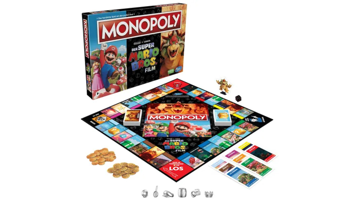 Bild 1 von Hasbro - Monopoly Super Mario Bros. Film Edition