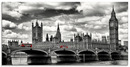 Bild 1 von Artland Glasbild "London Westminster Bridge & Red Buses", Großbritannien, (1 St.), in verschiedenen Größen