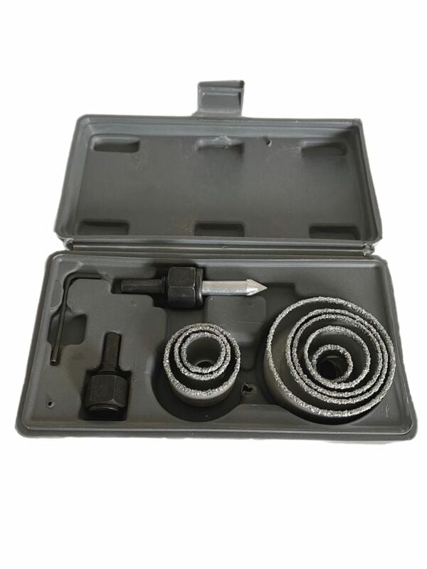 Bild 1 von Vago-Tools Bohrer Fliesenkrone Lochsäge 11 tlg Set 19-64 mm