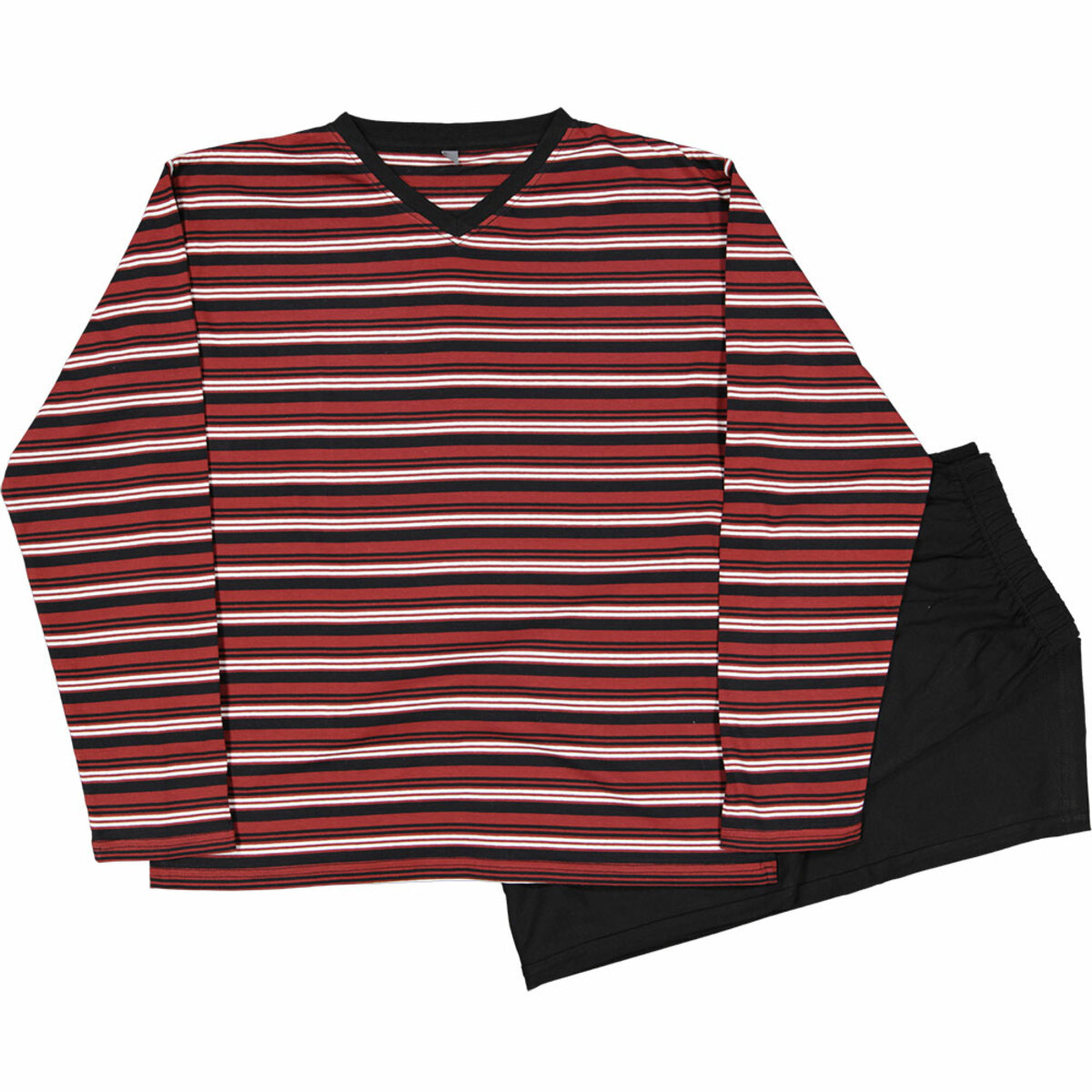 Bild 1 von Hr Pyjama, Bordeauxrot, S