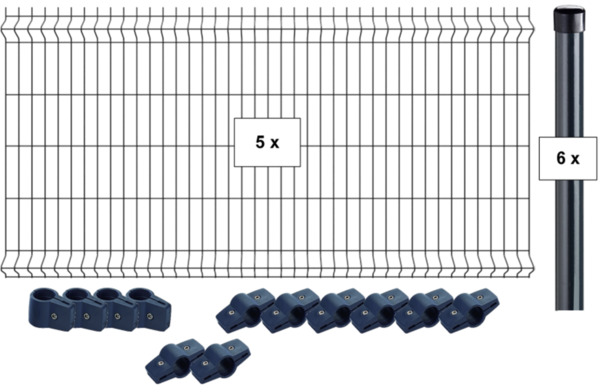 Bild 1 von TETZNER & JENTZSCH - Zaunkomplettset - "STRATTON 3"