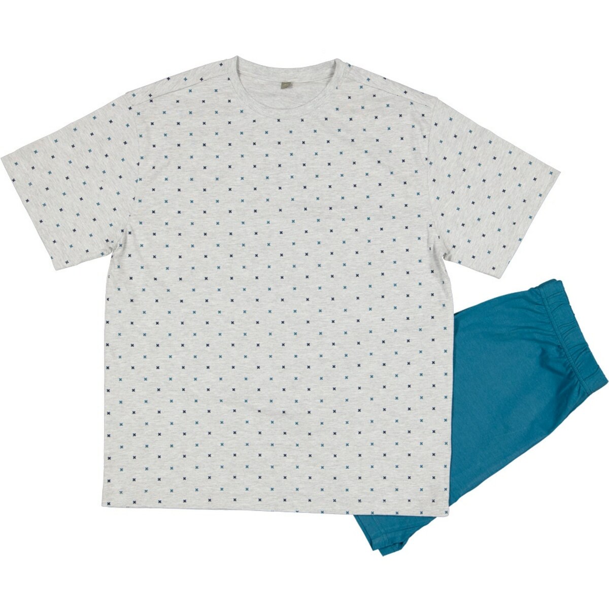 Bild 1 von Herren-Kurzpyjama, Grau, M