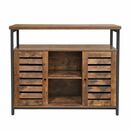 Bild 1 von VASAGLE Sideboard mit offenen Regalfächern 100 x 35 x 80 cm (L x B x H)