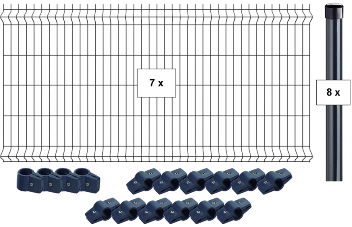 Bild 1 von TETZNER & JENTZSCH - Zaunkomplettset - "STRATTON 5"